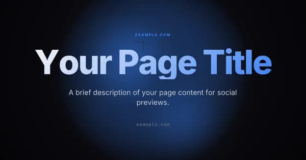 Billboard template preview