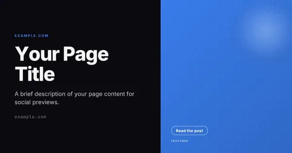 Panorama template preview